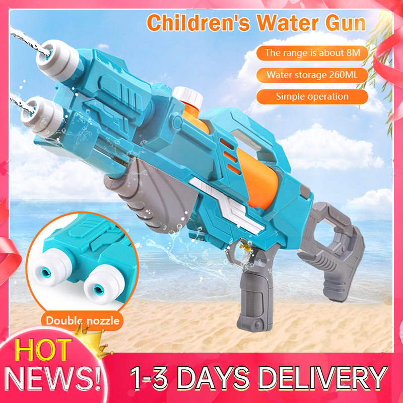 Children's Toy Water Gun Pull-out Summer Beach Water Toy High Pressure Swimming Pool Beach Family Water Game Mainan Pistol Air