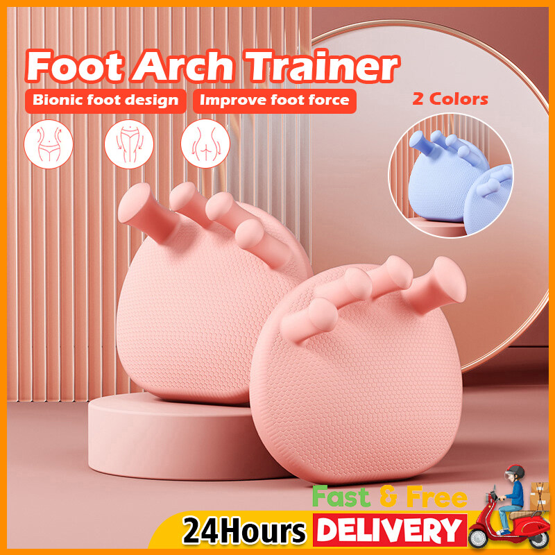 1 Pairs Foot Arch Trainer Skinny Calf Beautiful Leg Yoga Fitness Thumb Valgus Corrector Yoga Fitness Toes Arch Trainer Thumb Valgus Corrector Thin Legs Buttocks Improve Leg Shape 