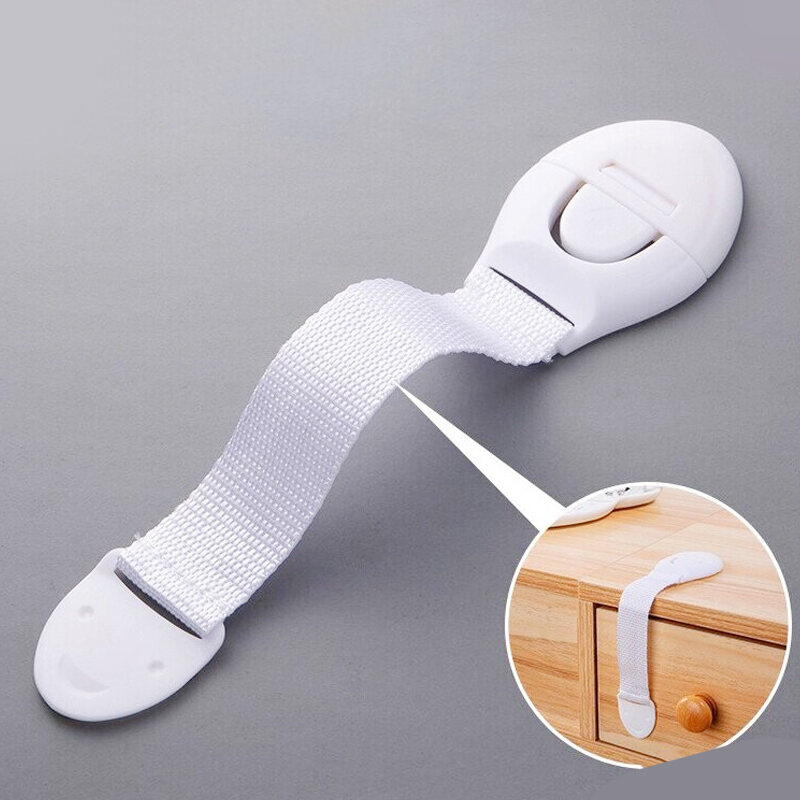 [5PCS] HOLD TOUGH  Strong Adhesive Baby Safety Lock Drawer Cupboard Cabinet Door Infants Kids Toddlers Safe Protection Locker