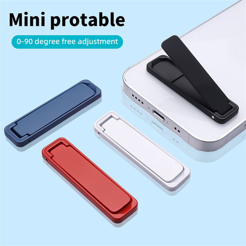 Metal Invisible Phone Stand Vertical and Horizontal Stand Adjustable Angle Stand for Any Phone
