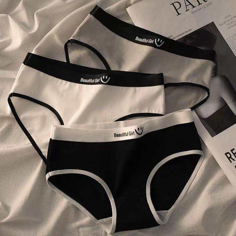 Mid-Waist Women Panties M-XL Spender Underwear Breathable Seamless Underwear Antibacterial Panty Seluar Dalam Wanita 