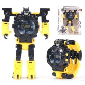 SIMPLICO Kid Children Tranformer Robot Watch Toy for Children Watches Jam Tanggan (Type 8)