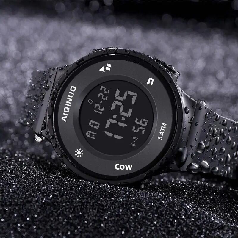 Fashionable Waterproof Outdoor Sports Watch Luminous Multifunctional Simple Style Electronic Wristwatch from Mainland China
