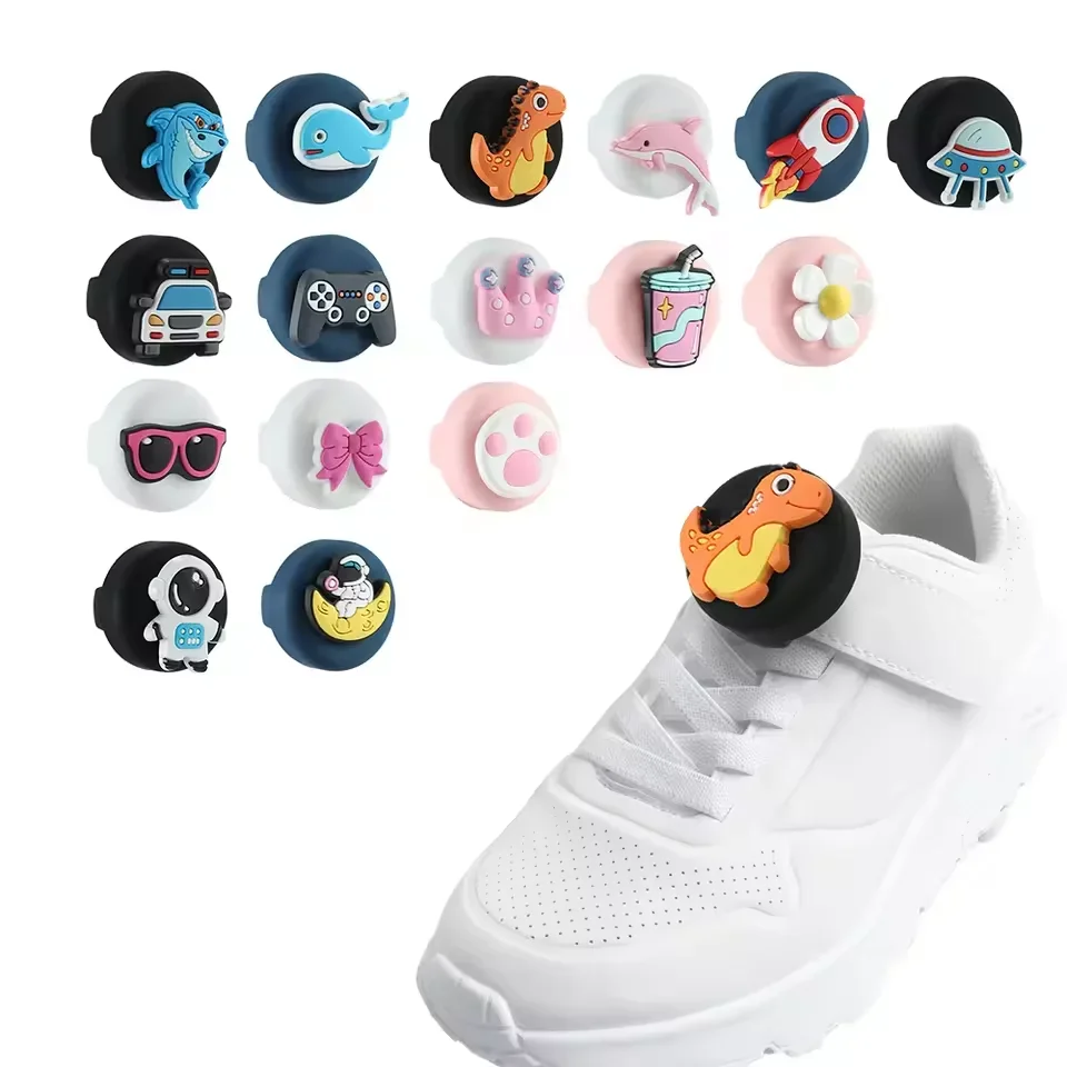 AirTag Holder Case for Kids Shoelaces & Straps Waterproof Silicone GPS Tracker Accessories for Toddler Child's Shoes Shoestring