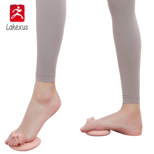 Lakexus 2PC Leg Sculpting Arch Trainer Thin Leg Improvement Thumb Eversion Foot Massage Toe Divider Home Fitness Equipment