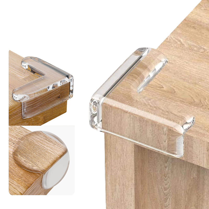 12 Pack baby proofing edge and corner guards safe edge and corner cushion child safety furniture bumper table protectors